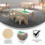 Table d'activité en bois de classe commerciale Bright Beginnings-86004645