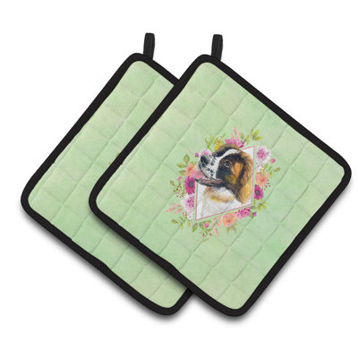 Ensemble de cuisinier poignée 2 pièces caroline trésors sheltie