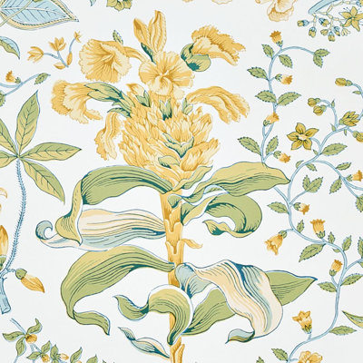 Papier peint botanique grenade