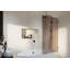 Ursa 34 in. x 58.25 in. Frameless Bronze Tinted Single Fixed Bath Panel-1858811415