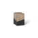 Geometry Solid Wood Block End Table