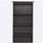 Glass display cabinet 4 Tier Glass Display Cabinet Storage Curio Cabinet with Flip up Glass Doors-1284151569