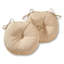 Coussin de chaise de salle à manger d'extérieur rond 15 po Ballera-46889332-46889310