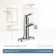 Belfield Single Hole Bathroom Faucet with Drain Assembly
