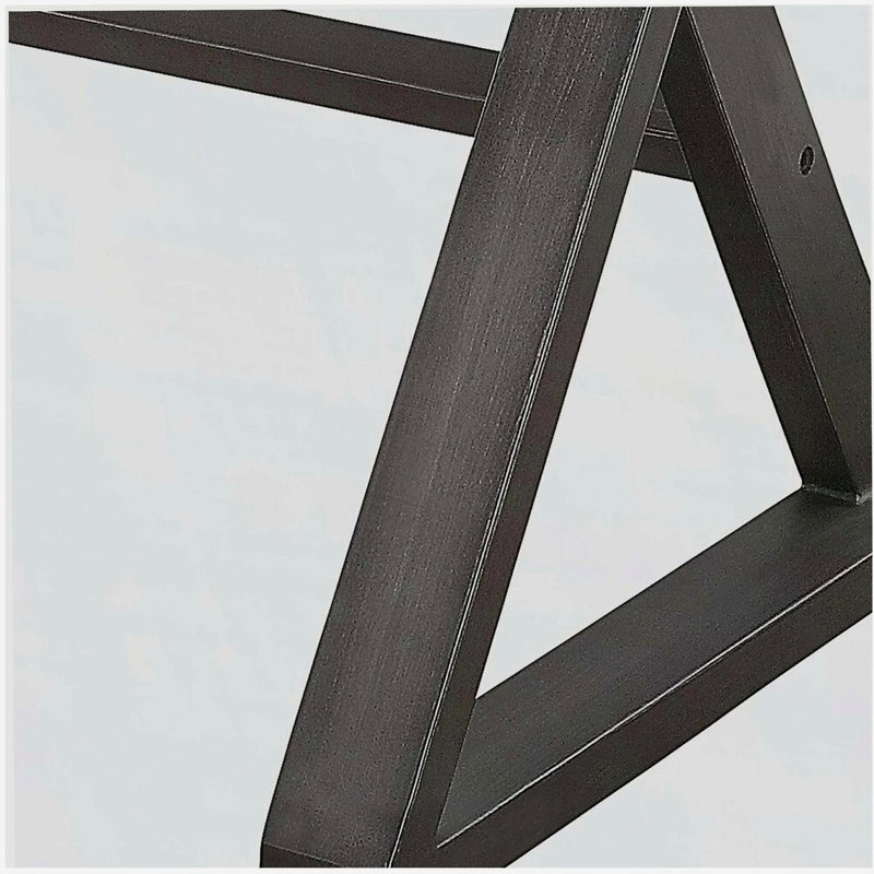 Bureau d'écriture en aluminium doré avec base en X en métal