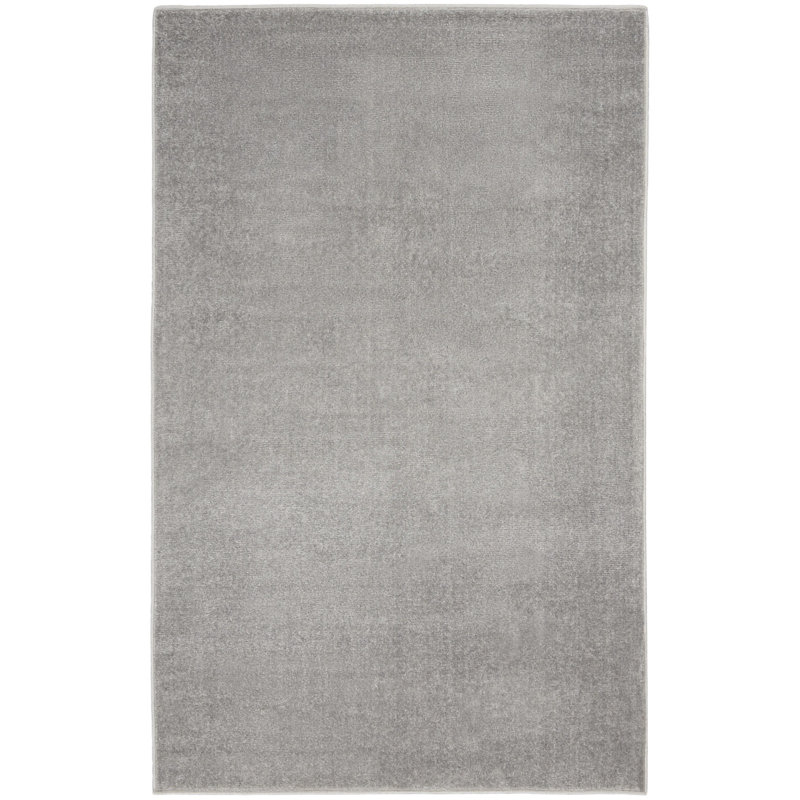 Tapis extérieur gris antidérapant 3 pi x 5 pi, Rectangulaire 3 pi x 5 pi