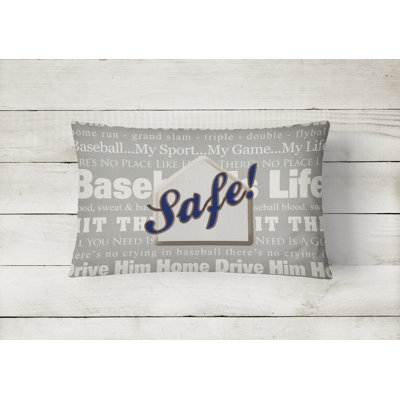 Safe at Home Indoor/Outdoor Throw Pillow