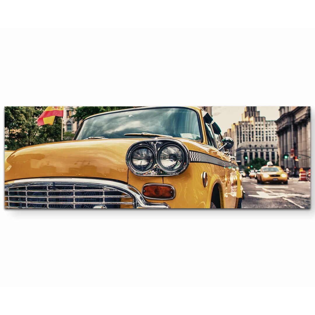 Leinwandbild Classic Yellow Cab