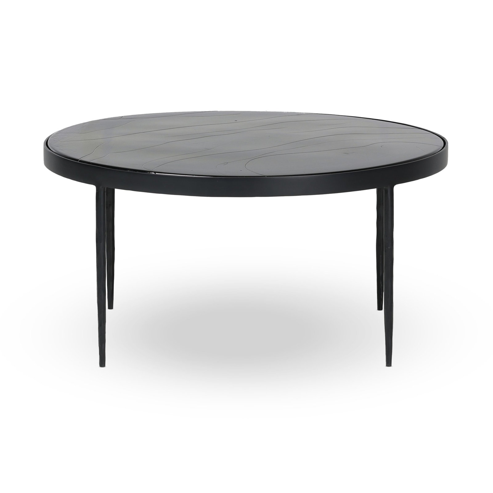 Carmen Single Coffee Table, 16.25" H x 32" L x 32" W, Moss