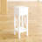 Side Table with Drawer White