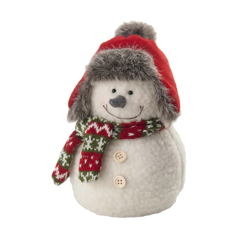 9" bonhomme de neige grassouillet