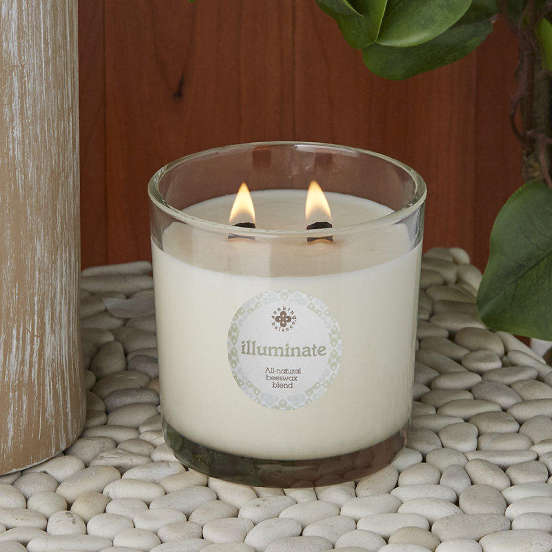 Illuminate Juniper Rosewood Scented Jar Candle