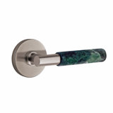 Select Round Door Lever with Round Rosette
