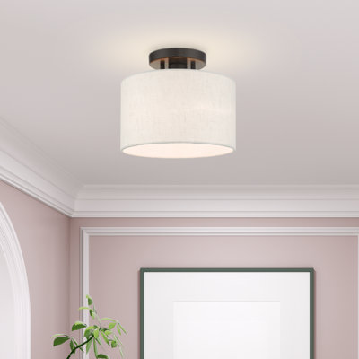 Plafonnier semi-encastré 1 lumière Darian