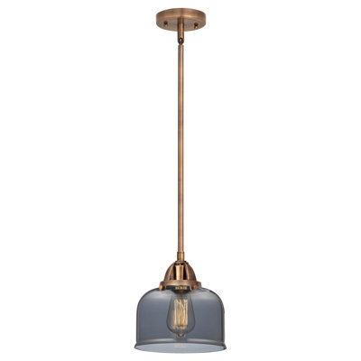 Nouveau 2 - Amberlynn - 1 Light Stem Hung Mini Pendant - Bulb Not Included - Shade