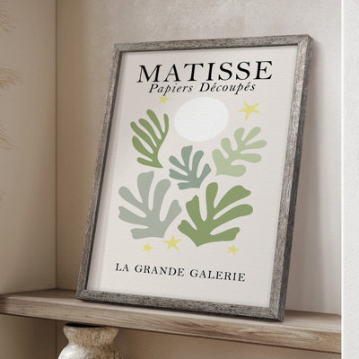 Matisse CCL XXXIV, reproduction d'art encadrée - bois massif