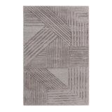 Mauve-lous Geometric Area Rug in Taupe