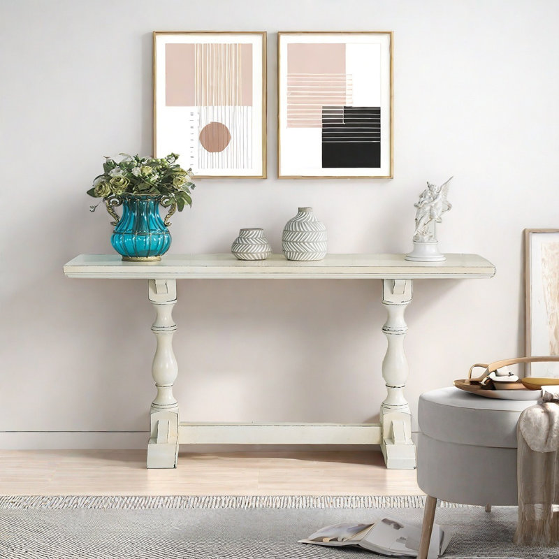 Console de style rétro rétro, H 33,46 po x l 70,87 po x P 15,75 po