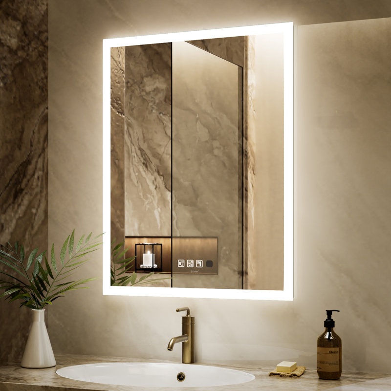 Miroir de salle de bain Barkev, 32 po x 40 po