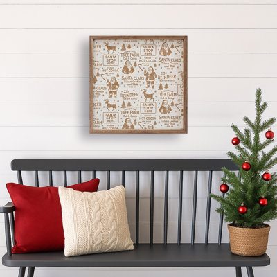 Motif de Noël blanc