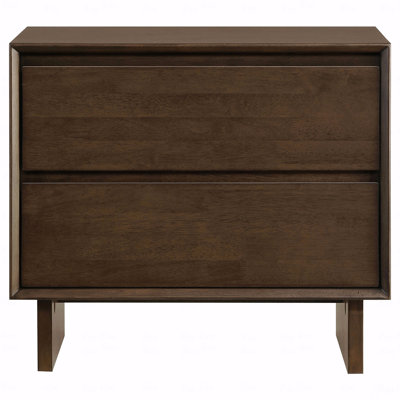 2-Drawer Bedroom Nightstand, Bedside Nightstand Table