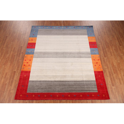 Handmade Gabbeh Indian Area Rug