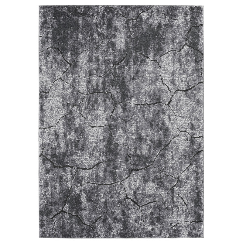 Poche Abstract Indoor Rug, Rectangle 8'1" x 10'5"