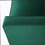 Fauteuil club en velours vert-1256224395