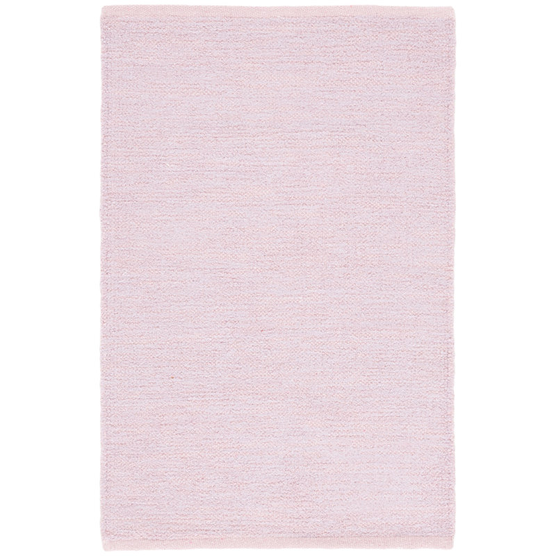 Truckee Handtufted Recycled Cotton & Viscose Rug in Pink, Rectangle 8' x 10'