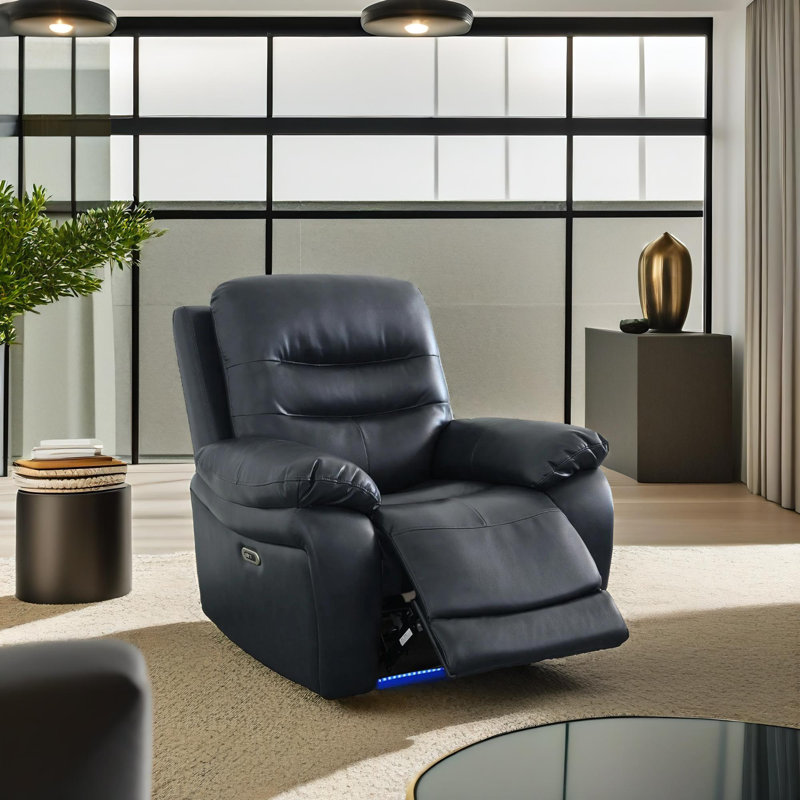 Chaise en similicuir Eden Power