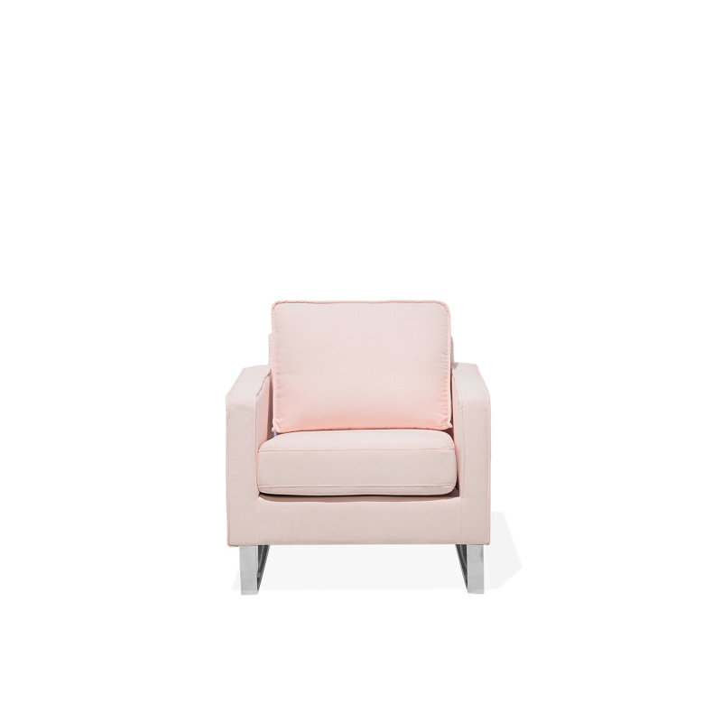 Dayton Upholstered Armchair, Pink