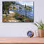«Sunlit Stroll» par Howard Behrens - peinture sans cadre-772441543