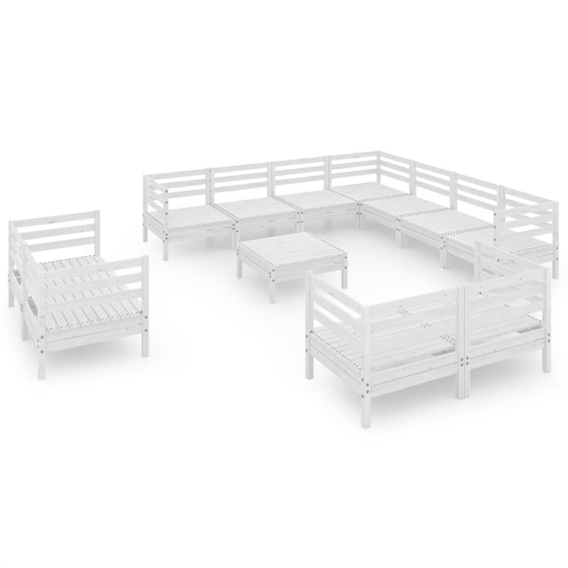 Ensemble de conversation modulaire 12 pièces Valleria