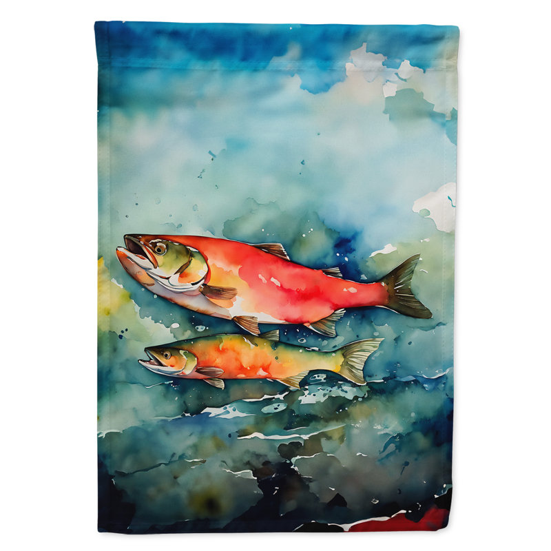 Drapeau de maison en polyester à double face H 40 po x l 28 po Berenise
