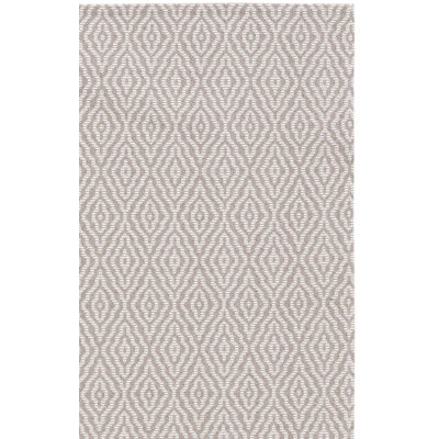 Tapis taupe en coton Martha Stewart