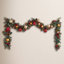 108" Pre-Lit Hydrangea Christmas Garland