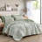 Wonderful Floral Lightweight Comforter Bedding Set 7 Pieces-1479800109-1479800113