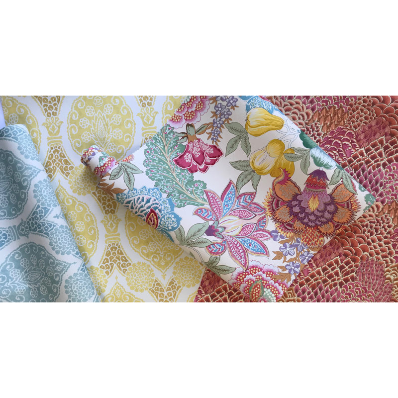 Grand Bazaar Karabali 100% Linen Fabric, Spring