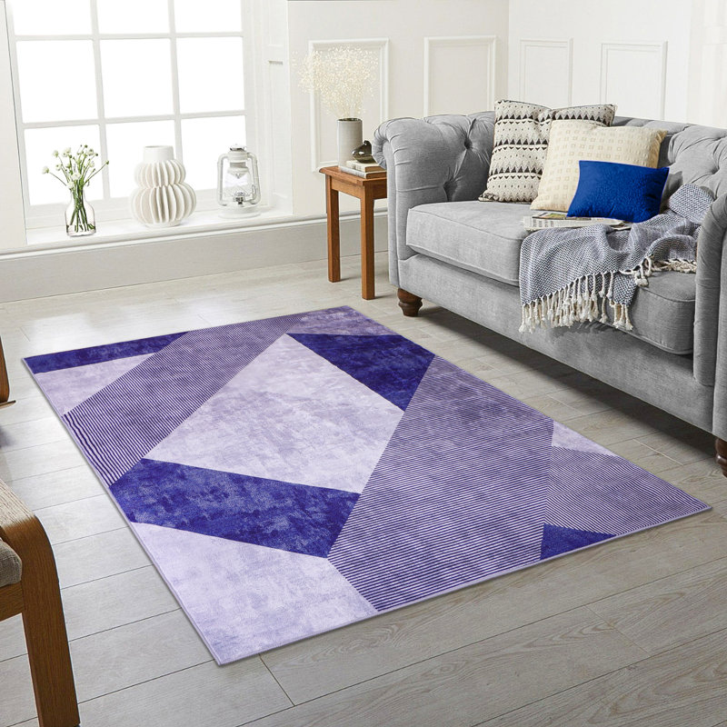 Buskey Geometric Area Rug, Rectangle 160 x 230cm