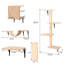 Ensemble de jeu mural pour chat Premium Premium