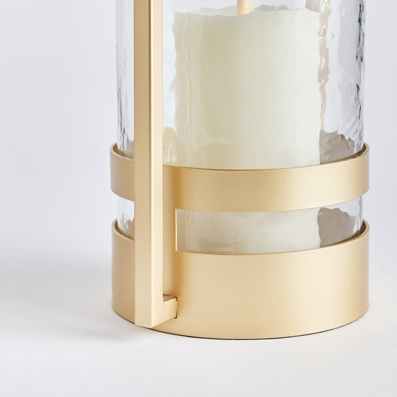 Hurricane Candle Holder, 18.50" H x 6.50" W x 8.50" D
