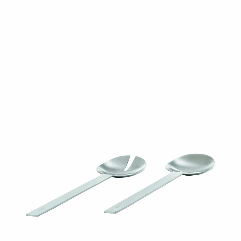 EASY 2 Piece Stainless Steel Salad Servers Set