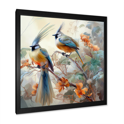 Birds Of Paradise Charm In Winter II sur impression sur toile