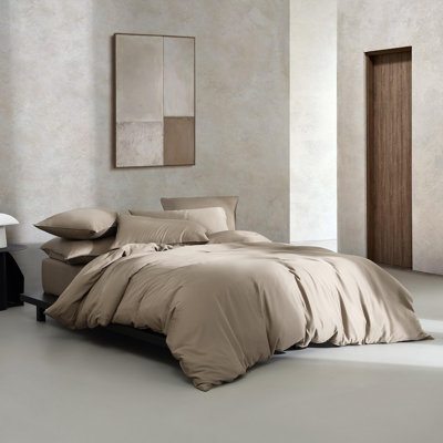 Ensemble de housse de couette réversible standard en coton 3 pièces