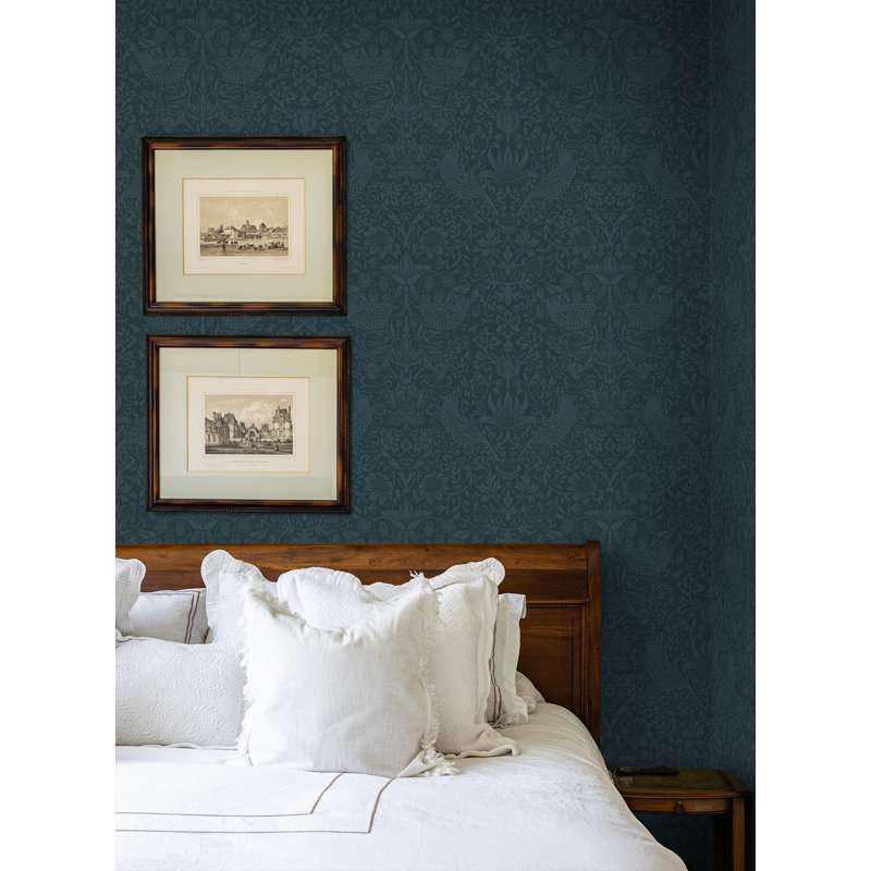  Papier peint pré-encastré Design Garden, Blue