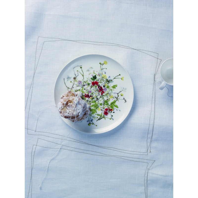 Brillance Fleurs Sauvages Bone China Bread And Butter Plate