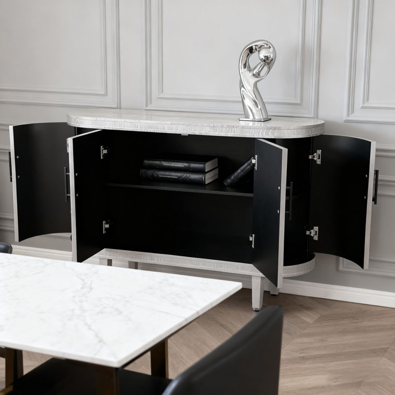 Davino Accent Cabinet, Blue