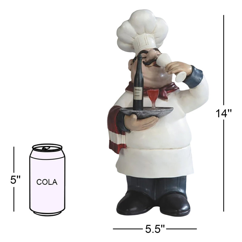 Figurine de chef 14 po
