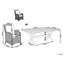 Cagle 6 - Person Patio Dining Set with Rectangular Table , Cushions Included