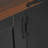 54" Farmhouse Kitchen Island With Drop Leaf, Power Outlet, Kitchen Storage Cart With 2 Doors, 2 Drawers, Rolling Kitchen Island On 4 Large Wheels With Spice Rack For Kitchen, Dining Room, Black-96117898